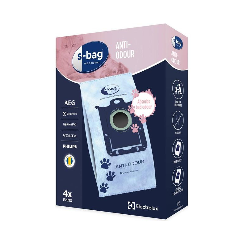 Electrolux S-bag Anti odour stvsugerposer